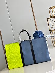 Louis Vuitton | Keepall 50B Yellow Taurillon Leather M59922 - 50 x 29 x 23cm - 5
