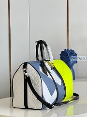 Louis Vuitton | Keepall 50B Yellow Taurillon Leather M59922 - 50 x 29 x 23cm - 4