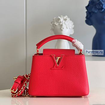 Louis Vuitton | Capucines Mini Taurillon Leather M20513 - 21 x 14 x 8cm