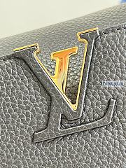 Louis Vuitton | Capucines MM Taurillon Leather Handle Wrapped Scarf M20536 - 31.5 x 20 x 11cm - 3