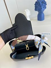 Louis Vuitton | Capucines BB Taurillon Leather Handle Wrapped Scarf M20536 - 27 x 18 x 9cm - 6