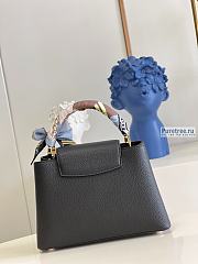 Louis Vuitton | Capucines BB Taurillon Leather Handle Wrapped Scarf M20536 - 27 x 18 x 9cm - 5