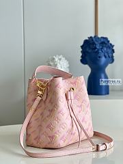 Louis Vuitton Néonoé BB Pink Sprayed And Embossed Leather M46174 20x20x13 cm  - 2