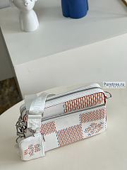 Louis Vuitton | Trio Messenger White Damier Spray Leather M20665 - 25 x 18.5 x 7cm - 3