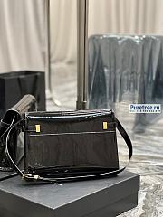 YSL | Manhattan Shoulder Bag In Patent Leather - 29 x 20.5 x 7cm - 6