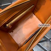 VALENTINO | Medium One Stud Brown Nappa Handbag - 27 x 22 x 14cm - 6