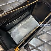 VALENTINO | Medium One Stud Black Nappa Handbag - 27 x 22 x 14cm - 6