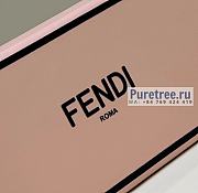 FENDI | Horizontal Box Pink Leather Bag - 24 x 5 x 10.5cm - 6