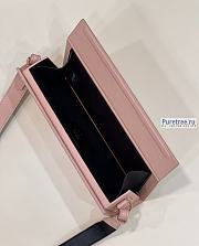FENDI | Horizontal Box Pink Leather Bag - 24 x 5 x 10.5cm - 4