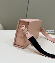 FENDI | Horizontal Box Pink Leather Bag - 24 x 5 x 10.5cm - 3