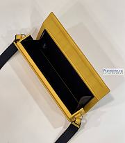 FENDI | Horizontal Box Yellow Leather Bag - 24 x 5 x 10.5cm - 4