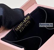 FENDI | Key Charm Pink Leather Key Case - 6.7 x 5.1 x 6.7cm - 3