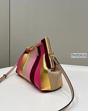 FENDI | Fendi First Small Leather Bag With Multicolor Inlay 8BP129 - 26 x 9.5 x 18cm - 4