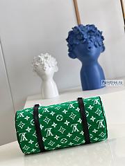 Louis Vuitton | Papillon Green Monogram Velvet M46206 - 31 x 15 x 15cm - 4