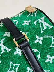 Louis Vuitton | Papillon Green Monogram Velvet M46206 - 31 x 15 x 15cm - 2