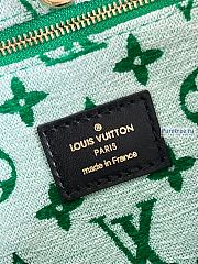 Louis Vuitton | OnTheGo PM Green Monogram Velvet M46216 - 25 x 19 x 11.5cm - 2