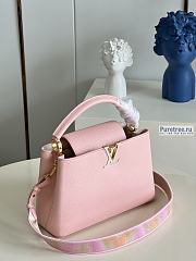 Louis Vuitton | Capucines MM Coquille Pink Taurillon Leather M59597 - 31.5 x 20 x 11cm - 4