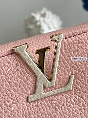 Capucines leather satchel Louis Vuitton Pink in Leather - 32878119