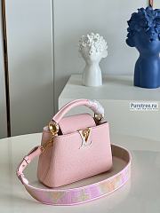 Louis Vuitton | Capucines Mini Coquille Pink Taurillon Leather M59597 - 21 x 14 x 8cm - 4