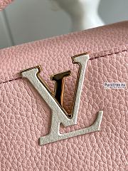 Louis Vuitton | Capucines Mini Coquille Pink Taurillon Leather M59597 - 21 x 14 x 8cm - 6
