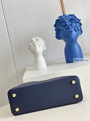 Louis Vuitton | Capucines MM Marine Blue Taurillon Leather M59438 - 31.5 x 20 x 11cm - 2