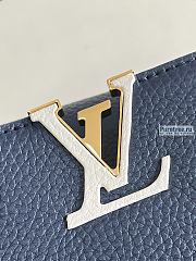 Louis Vuitton | Capucines BB Marine Blue Taurillon Leather M59438 - 27 x 18 x 9cm - 3