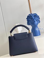 Louis Vuitton | Capucines BB Marine Blue Taurillon Leather M59438 - 27 x 18 x 9cm - 2