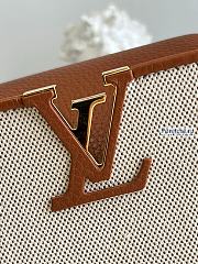 Louis Vuitton | Capucines BB Brown Taurillon Leather And Canvas M59969 - 27 x 18 x 9cm - 4