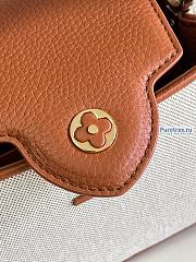 Louis Vuitton | Capucines Mini Brown Taurillon Leather And Canvas M59969 - 21 x 14 x 8cm - 6