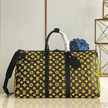 LOUIS VUITTON | Keepall Triangle Bandouliere Yellow - 50cm