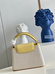 Louis Vuitton 2021 Canvas Monogram Capucines BB w/ Strap - Yellow Handle  Bags, Handbags - LOU701665