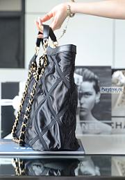 CHANEL | Large Shopping Bag Black Nylon AS3152 - 34 x 44 x 11cm - 6