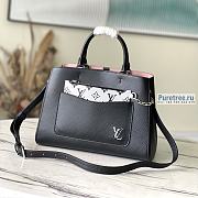 Louis Vuitton | Marelle Tote MM Black Epi Leather M59952 - 30 x 21 x 13cm - 1