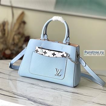 Louis Vuitton | Marelle Tote BB Blue Epi Leather M59950 - 25 x 17 x 11cm
