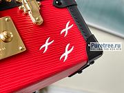 Louis Vuitton | Petite Malle Red Epi Leather M59179 - 20 x 12.5 x 6cm - 5