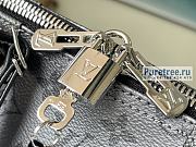 Louis Vuitton |  Keepall Bandoulière 50 White Taiga Leather M53766 - 50 x 29 x 23cm - 6