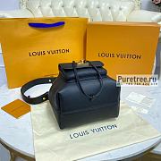 Louis Vuitton | Lockme Bucket Black Leather M57687 - 23 x 23 x 16cm - 3