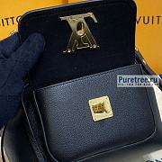 Louis Vuitton | Lockme Bucket Black Leather M57687 - 23 x 23 x 16cm - 5