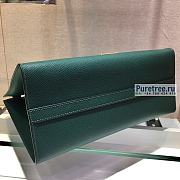 PRADA |  Monochrome Medium Saffiano Bag Green 1BA155 - 33 x 24.5 x 15cm - 2