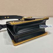 PRADA | Prada Cahier Black Leather Bag 1BD045 - 20 x 14.5 x 7cm - 6
