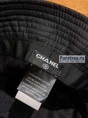 Chanel Black Bucket Hat - 6