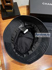 Chanel Black Bucket Hat - 2