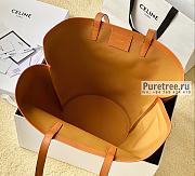 CELINE | Large Couffin Bag In Tan Triomphe Canvas And Calfskin - 68 x 30 x 19cm - 3
