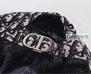 Dior Black Oblique Cap - 3