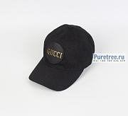 Gucci GG Black Cap - 5