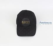 Gucci GG Black Cap - 3