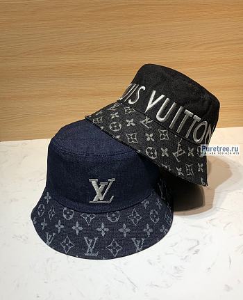 Louis Vuitton Denim Hat Black/ Blue