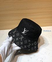 Louis Vuitton Denim Hat Black/ Blue - 6