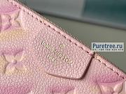 Louis Vuitton | Multi Pochette Accessoires Pink Sprayed And Grained Leather M46093 - 24 x 13.5 x 4cm - 6