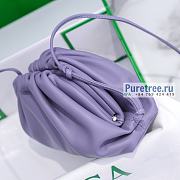 Bottega Veneta | Mini Pouch Purple Calfskin - 22 x 13 x 5cm - 5